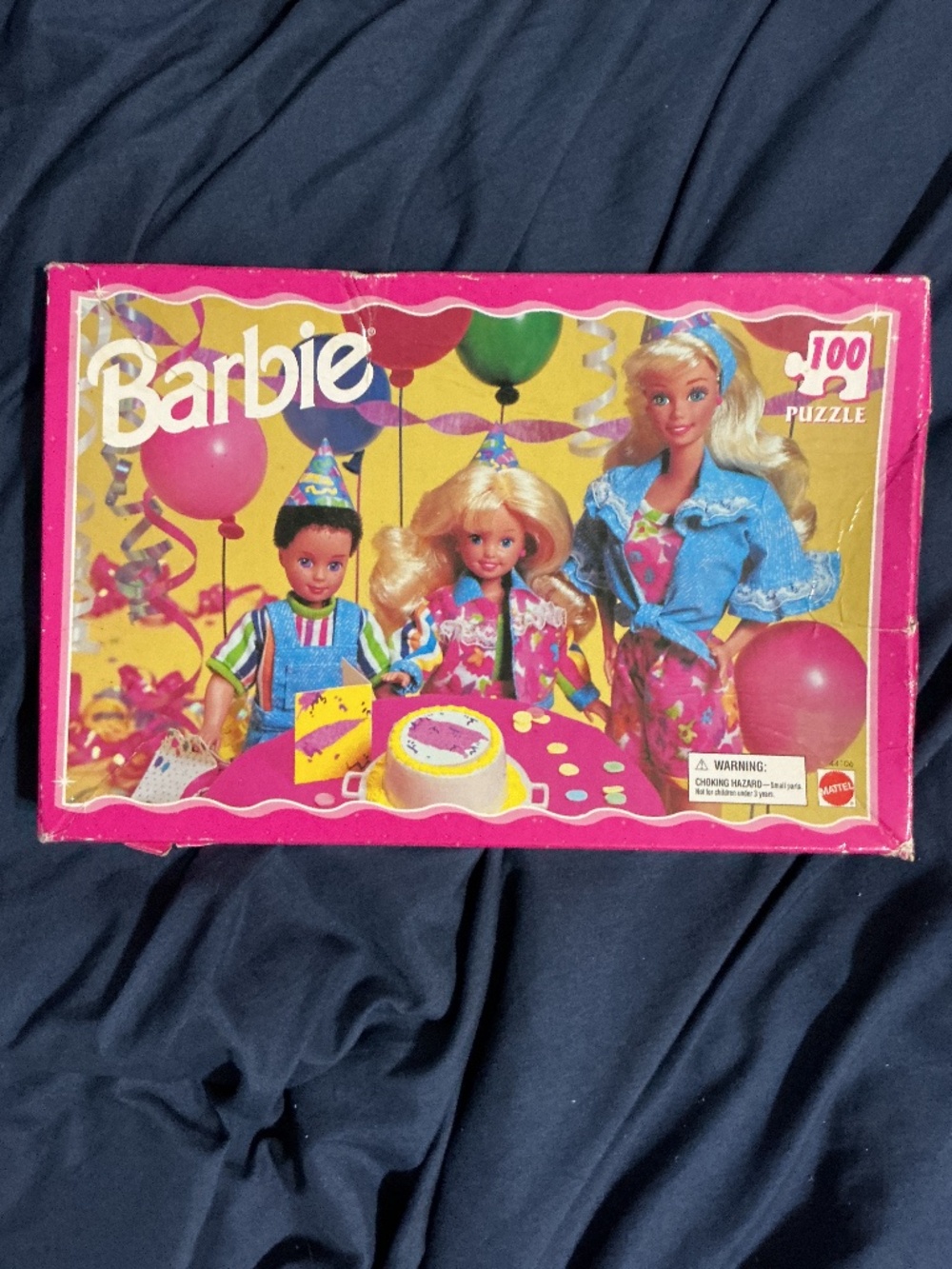 Vintage 1996 Mattel Barbie Birthday Party 100 piece Jigsaw Puzzle 🧩